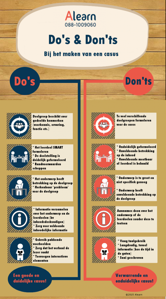 infographic do's en don'ts